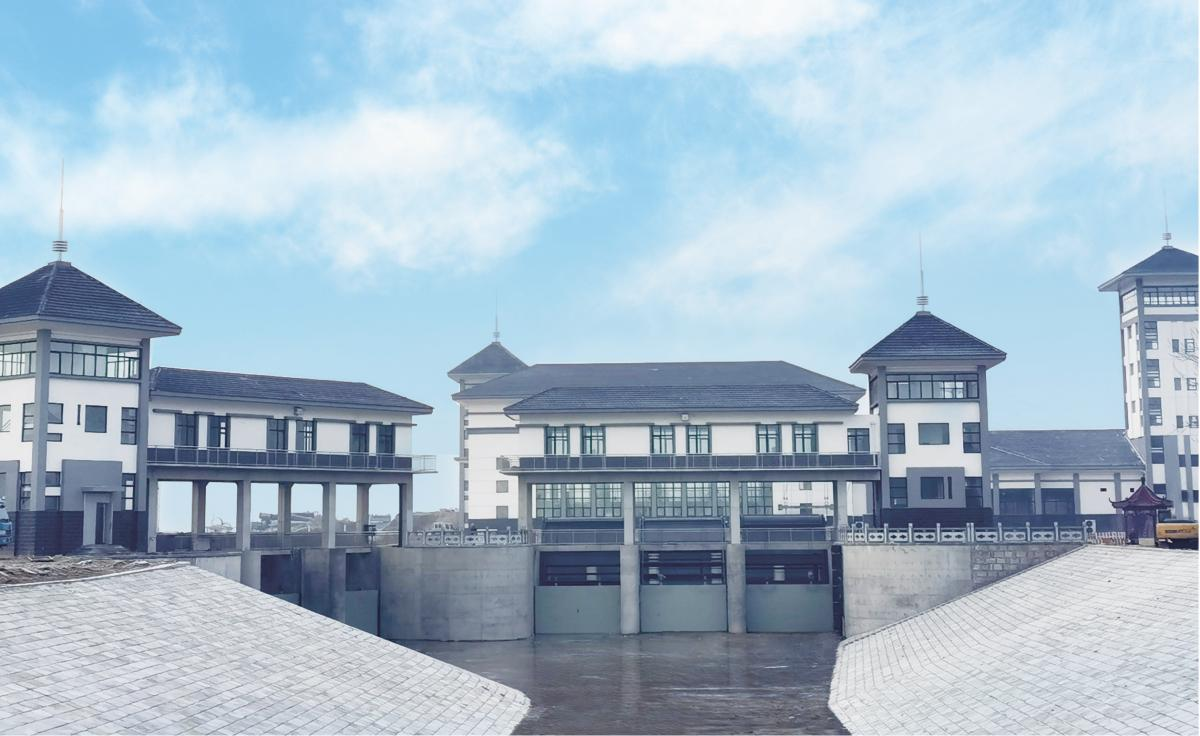 山东省引黄济青打渔张泵站